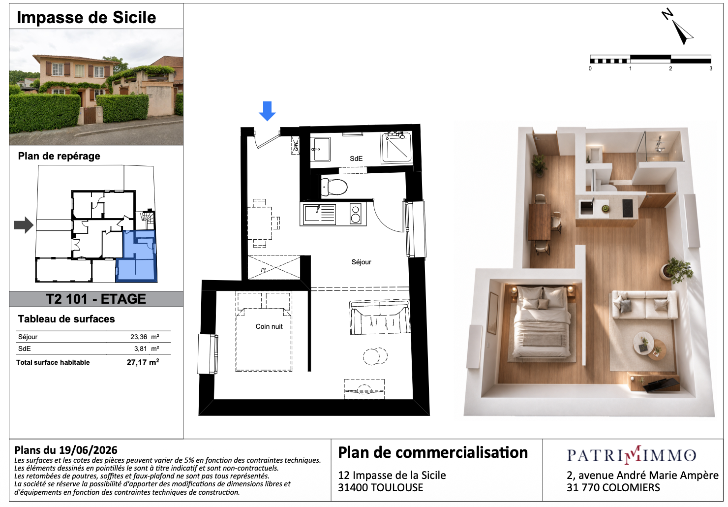 T2 101 - Etage 